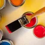 Malen und Dekorieren - Farbdosen mit Dispersionsfarben