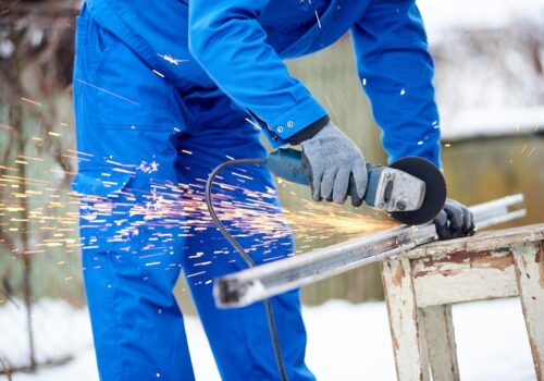 Optimale Lagerung empfindlicher Baustoffe im Winter