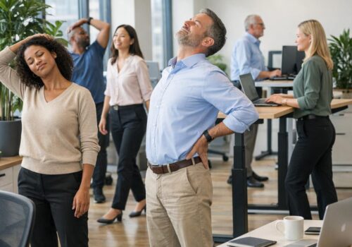 Stundenlang am Schreibtisch? So entgeht Ihnen der versteckte Schmerz in Rücken und Nacken